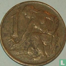 Tsjecho-Slowakije 1 koruna 1983 - Afbeelding 2
