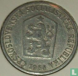 Tchécoslovaquie 10 haleru 1964 - Image 1