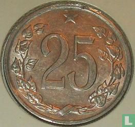 Tchécoslovaquie 25 haleru 1963 - Image 2