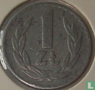 Pologne 1 zloty 1972 - Image 2