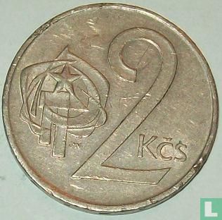 Czechoslovakia 2 koruny 1983 - Image 2