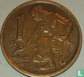Tsjecho-Slowakije 1 koruna 1976 - Afbeelding 2
