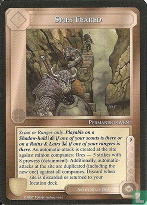 Spies Feared - Image 1