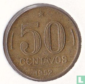 Brazil 50 centavos 1952 - Image 1