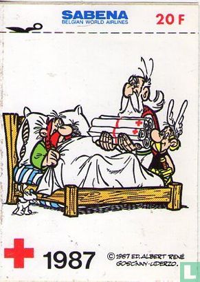 Rode Kruis Asterix, Panoramix, Idefix en Abraracourcix