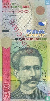 Kap Verde 500 Escudos 2007 (Specimen) - Bild 1