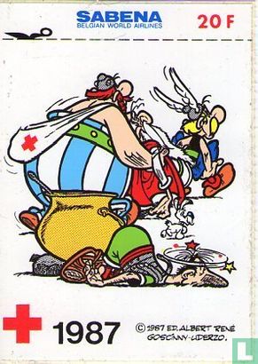 Rode Kruis Asterix en Obelix 