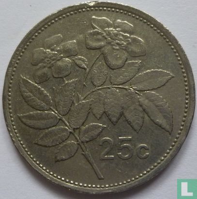 Malta 25 cents 1991 - Afbeelding 2
