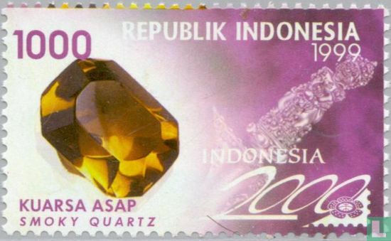 Stamp exhibition Indonesia 2000