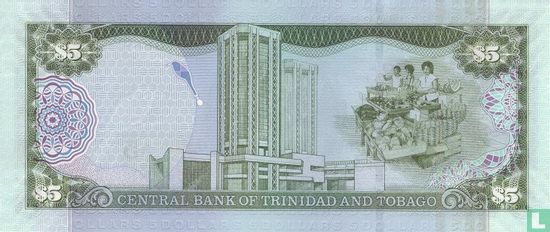 Trinidad und Tobago 5 Dollar - Bild 2