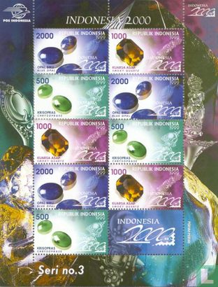 Postzegeltentoonstelling Indonesia 2000