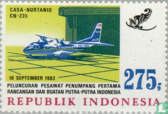 Erste indonesischen Flugzeug