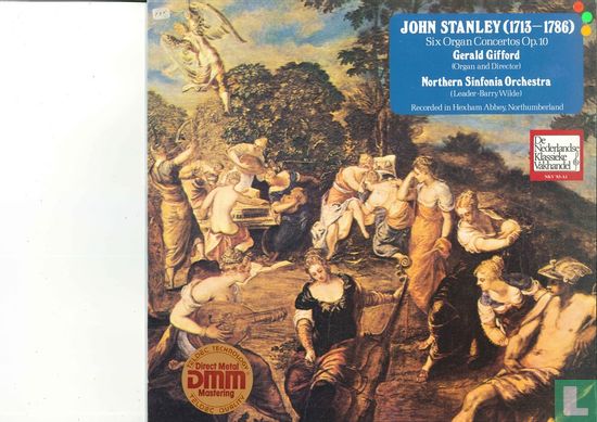 John Stanley: Six Organ Concertos Op.10 - Afbeelding 1