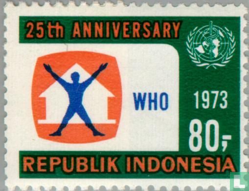 25 x 32 mmW.H.O. 1948-1973
