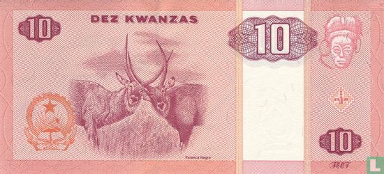 Angola 10 Kwanzas 1999 - Afbeelding 2