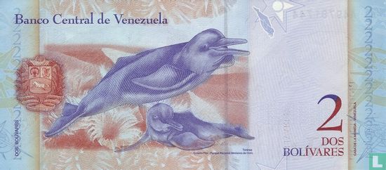 Venezuela 2 Bolívares 2007 (P88a) - Afbeelding 2