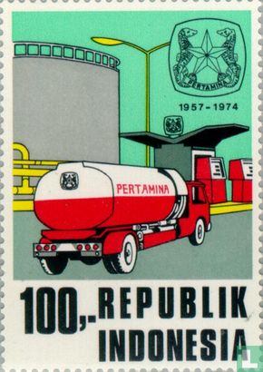 Indonésienne compagnie pétrolière nationale 1957-1974