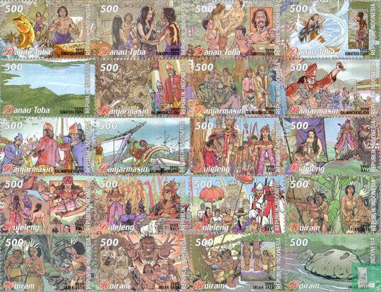 Folktales of Danau Toba, Banjamarsin and Buleleng