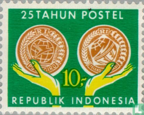 Indonesian Post Office 1945-1970
