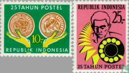 Indonesische Post von 1945 bis 1970