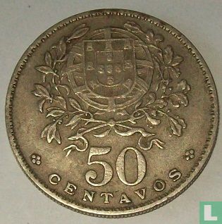 Portugal 50 centavos 1964 - Image 2