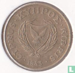 Cyprus 2 cents 1983 - Image 1