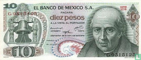 Mexico 10 Pesos - Image 1