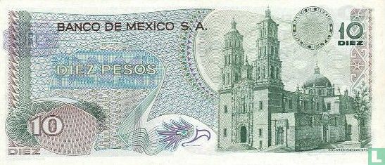 Mexique 10 Pesos - Image 2