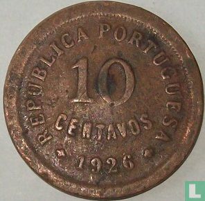 Portugal 10 centavos 1926 - Afbeelding 1