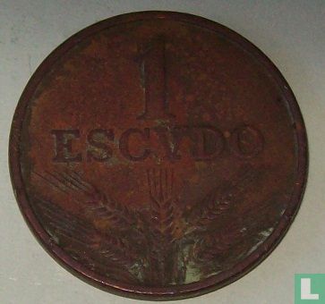 Portugal 1 escudo 1977 - Image 2