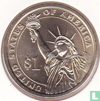 United States 1 dollar 2009 (D) "William Henry Harrison" - Image 2