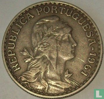 Portugal 1 escudo 1961 - Image 1