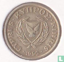 Cyprus 1 cent 1990 - Afbeelding 1