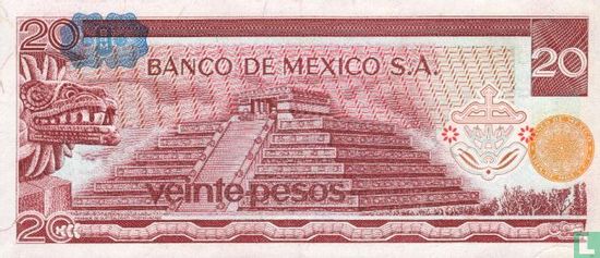 Mexique 20 Pesos - Image 2