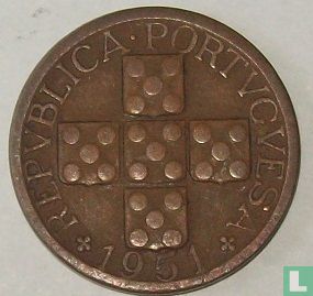 Portugal 20 centavos 1951 - Afbeelding 1