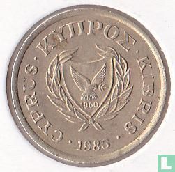 Chypre 2 cents 1985 - Image 1