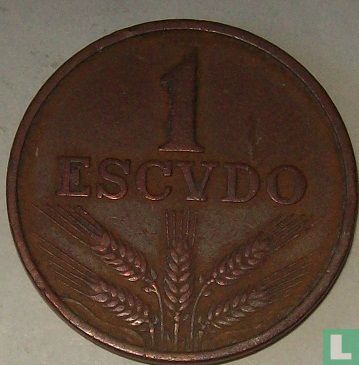 Portugal 1 escudo 1970 - Afbeelding 2