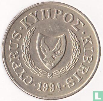 Cyprus 20 cents 1994 - Afbeelding 1