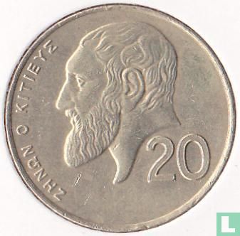 Cyprus 20 cents 1994 - Image 2
