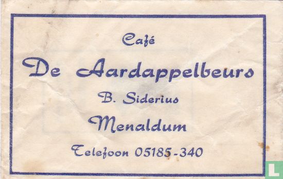 Café De Aardappelbeurs