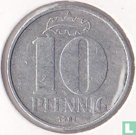 DDR 10 pfennig 1981 - Afbeelding 1