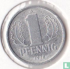 DDR 1 pfennig 1978 - Afbeelding 1