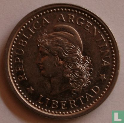 Argentinien 1 Peso 1960 - Bild 2