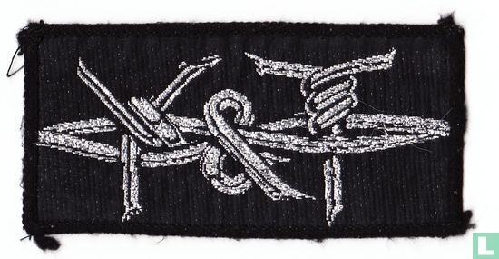 Y&T barbed-wire logo patch