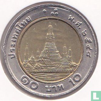 Thailand 10 baht 2005 (BE2548) - Afbeelding 1
