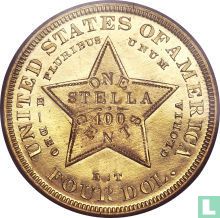 Vereinigte Staaten 4 Dollar 1879 (Probe) - Bild 2