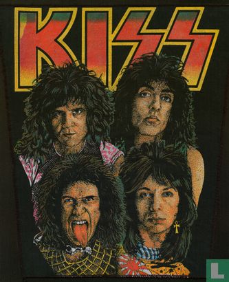 Kiss  - Lick It Up back patch