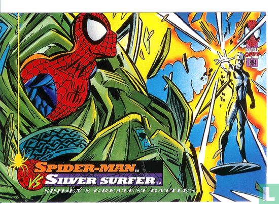 Spider-man vs Silver surfer - Afbeelding 1