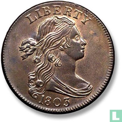 United States 1 cent 1803 (type 1) - Image 1