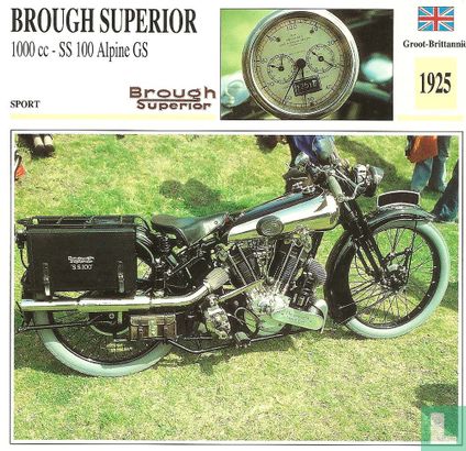 Brough Superior 1000 cc SS Alpine GS - Image 1